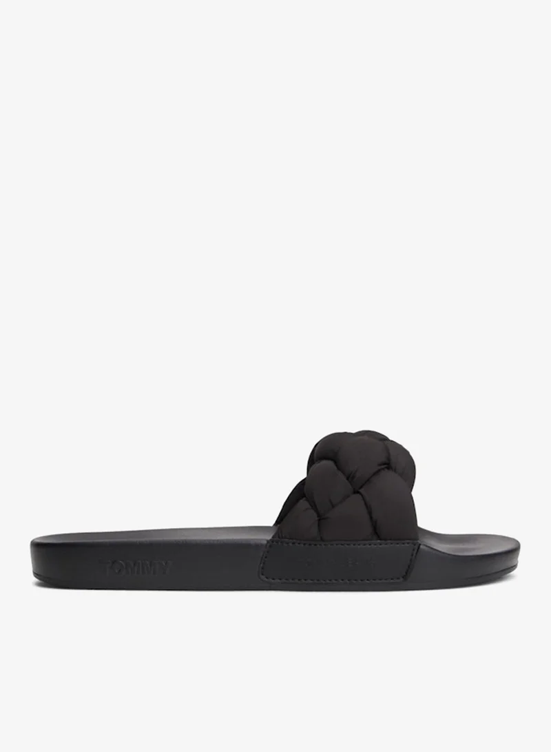 TOMMY JEANS Braided Padded Strap Slides